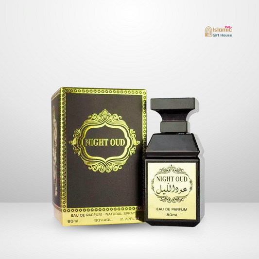 Night Oud Lattafa UK – unisex oriental oud perfume with incense and woody notes