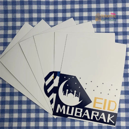 Eid al-Fitr and Eid al-Adha card set – luxury Eid Mubarak cards UK