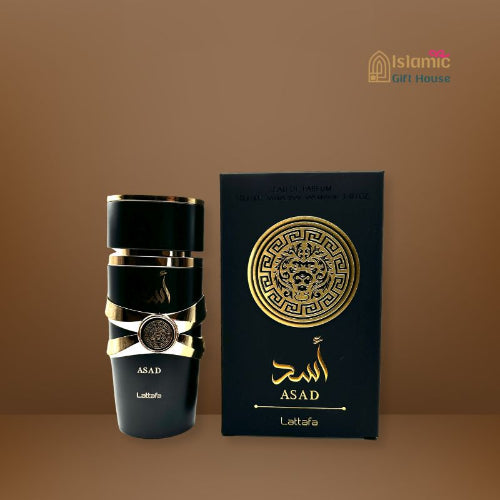 Lattafa Asad perfume UK – woody amber vanilla Eau de Parfum for men