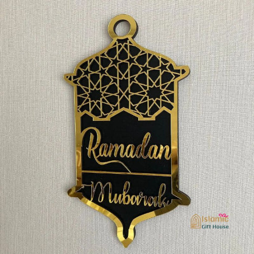 Modern Muslim home decoration – reusable Eid and Ramadan wall hanging