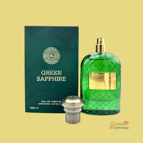 Fragrance World Green Sapphire perfume UK – luxury unisex Eau de Parfum 100ml