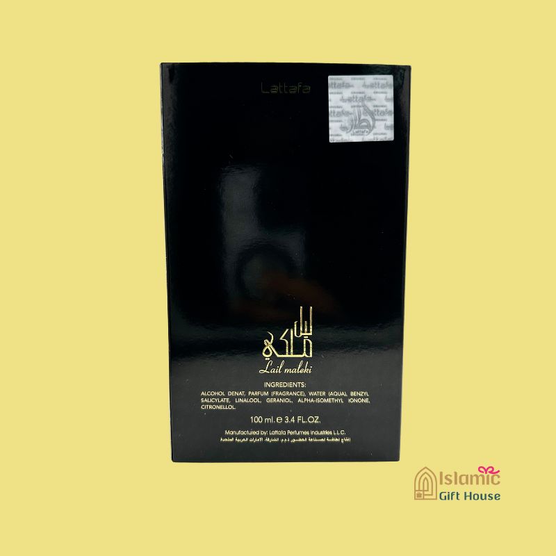 Exclusive Lail Maleki by Lattafa Eau de Parfume Spray Unisex Arabian Perfume