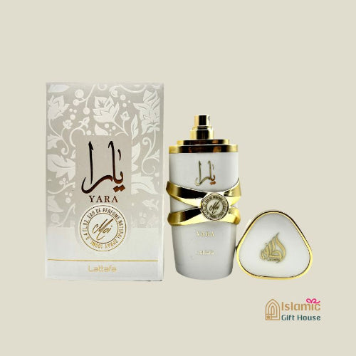 Lattafa Yara Moi perfume with jasmine peach amber notes – authentic EDP