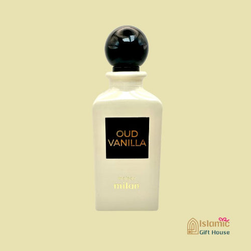 Maison Milan vanilla oud perfume – oriental fragrance with musk and amber