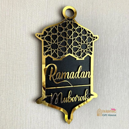 Acrylic Islamic wall decor for Eid party and Ramadan home celebrations