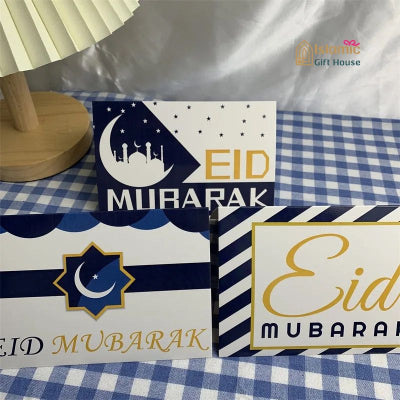 Buy Eid Mubarak card set UK – Islamic celebration greeting cards for family and friends