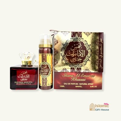 Shams Al Emarat Khususi perfume UK – Ard Al Zaafaran 100ml EDP bottle