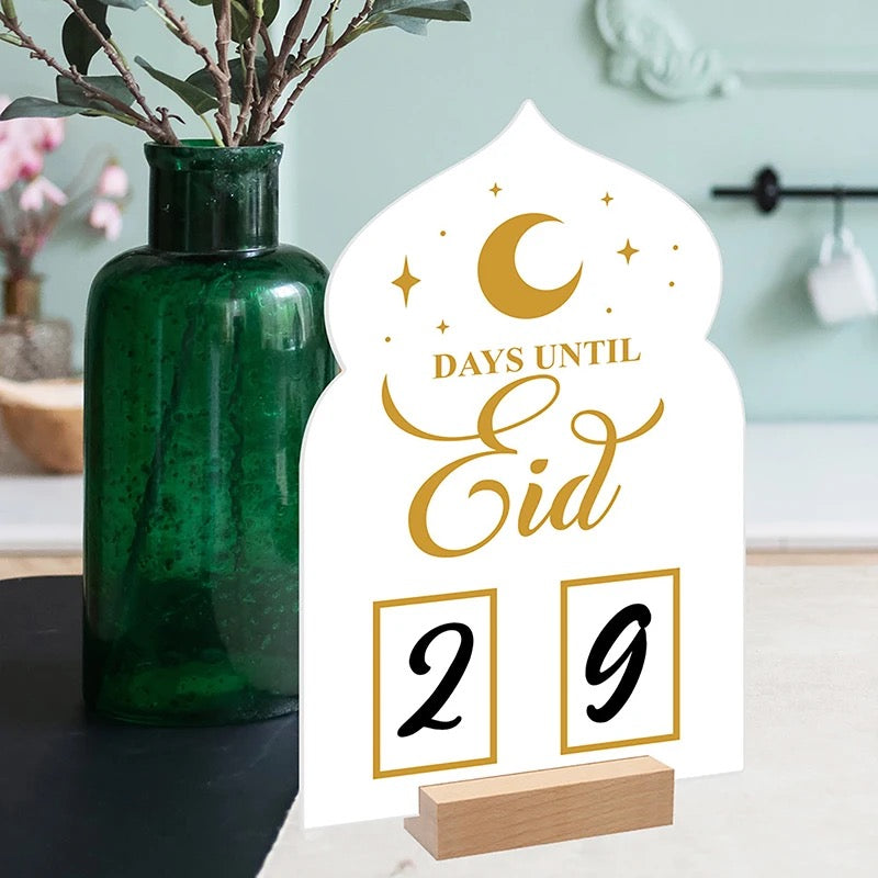 Ramadan countdown board – perfect Eid and housewarming gift UK