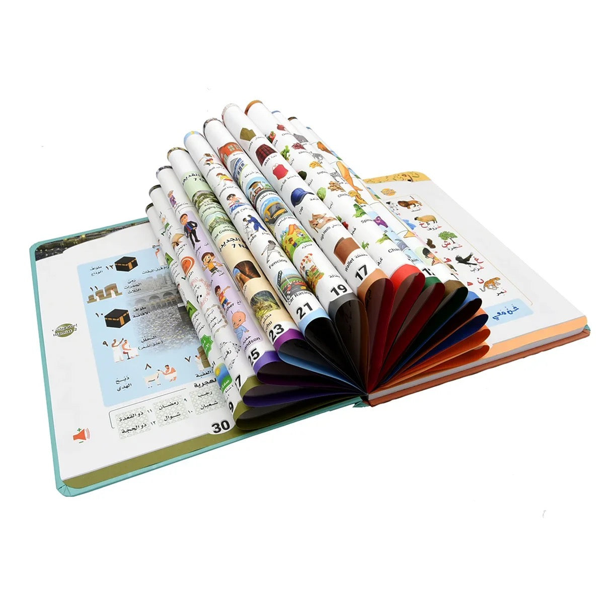 Arabic alphabet and Quran sound book – educational Islamic toy for kids