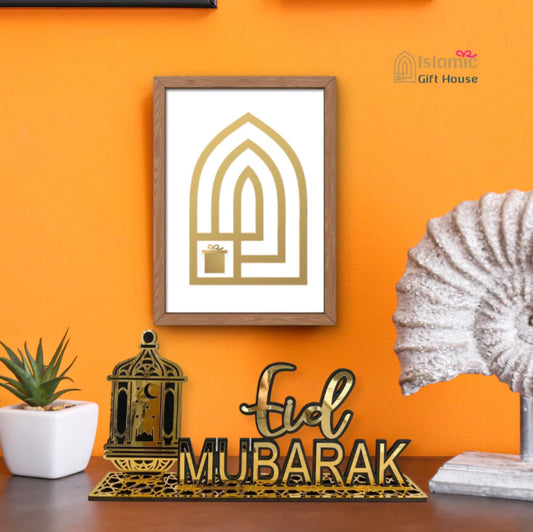 Acrylic Eid Mubarak display from Islamic Gift House