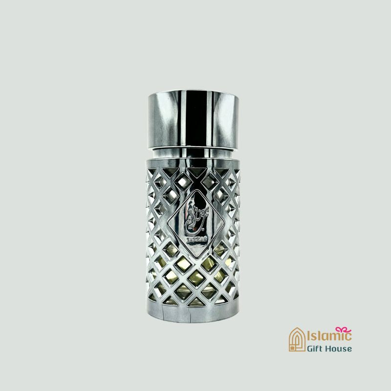 Jazzab 100ml Eau de Silver Perfume by Al Zaafaran Arabian Fragrance Attar