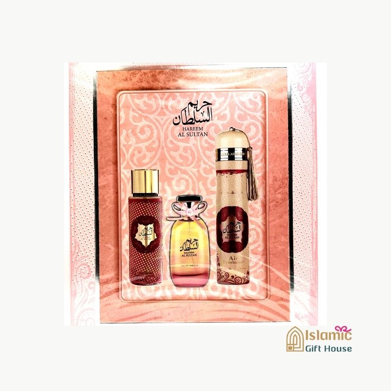 Hareem Al Sultan Oud Romancea gift set by Ard Al Zaafaran