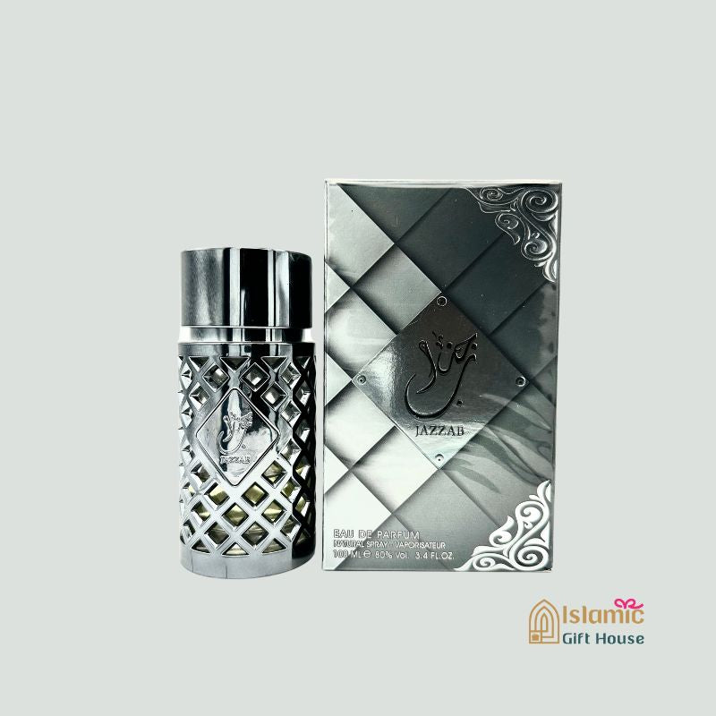 Jazzab 100ml Eau de Silver Perfume by Al Zaafaran Arabian Fragrance Attar