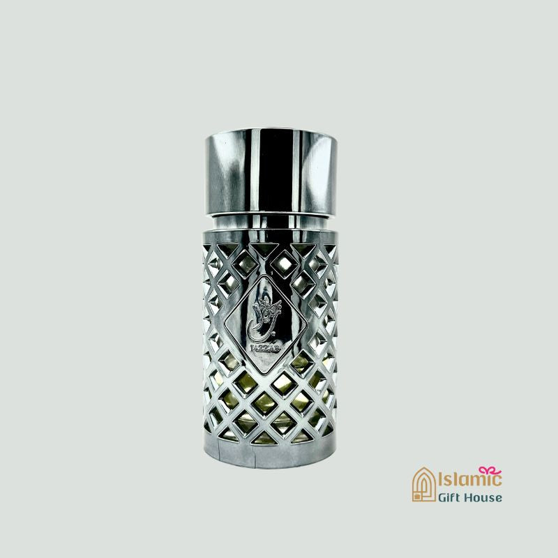 Jazzab 100ml Eau de Silver Perfume by Al Zaafaran Arabian Fragrance Attar