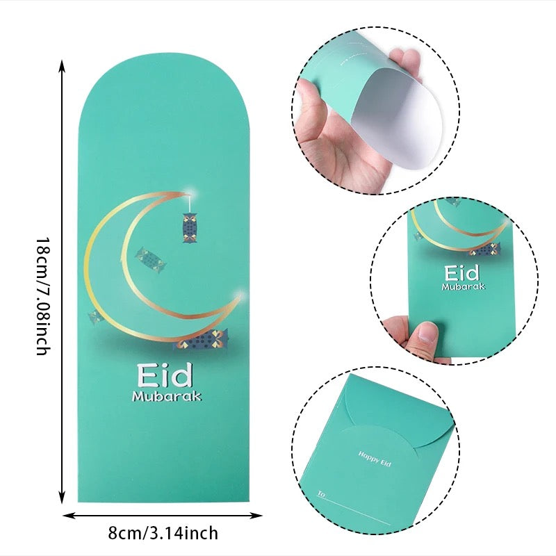 Eid gift envelope measurement