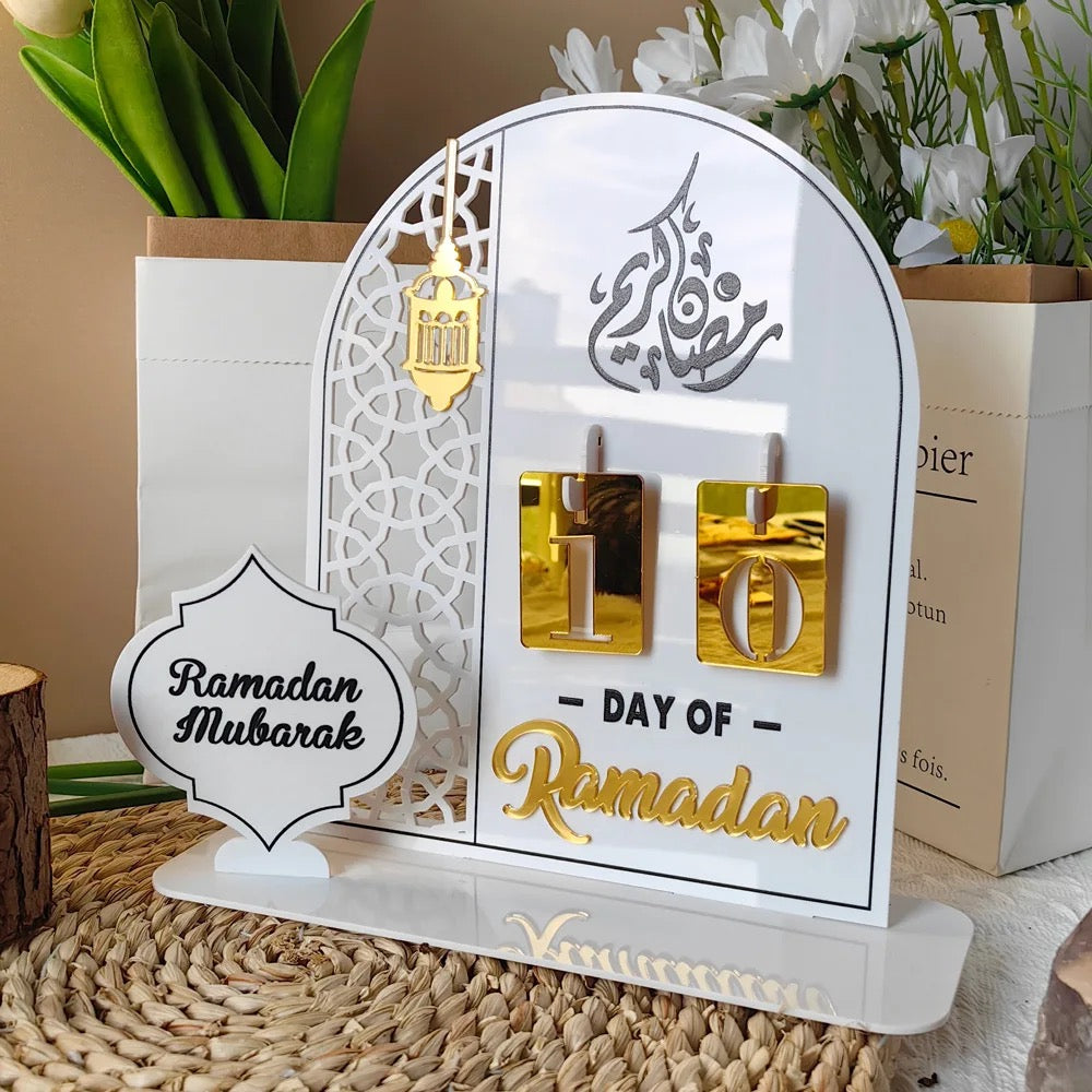 Islamic Ramadan Eid day Counter / Eid days left counter table display DIY